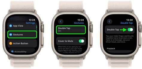 apple watch double tap compatibility